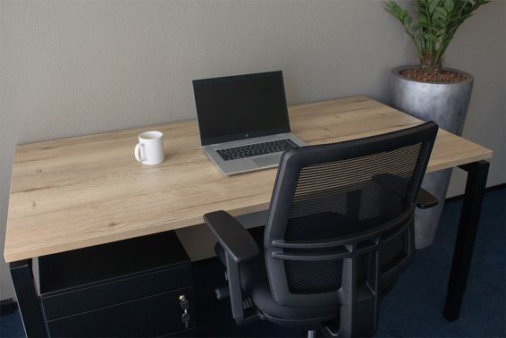 Start Nevada rechthoekbureau 160 x 80 cm