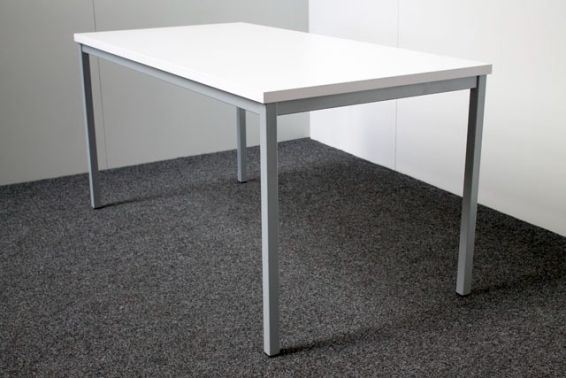 Basic rechte tafel 160 x 80 cm, nw blad