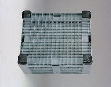4 verstevigde poten Palletbox 610 liter