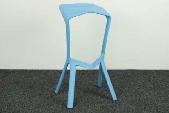 Barkruk Plank Miura blauw