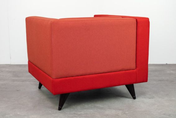 Kees Marcelis design fauteuil achter