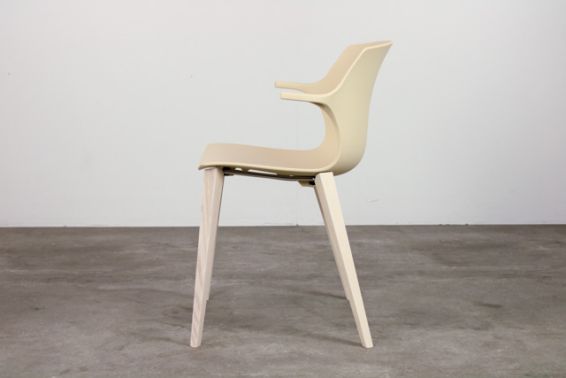 Frill Wood stoel zij