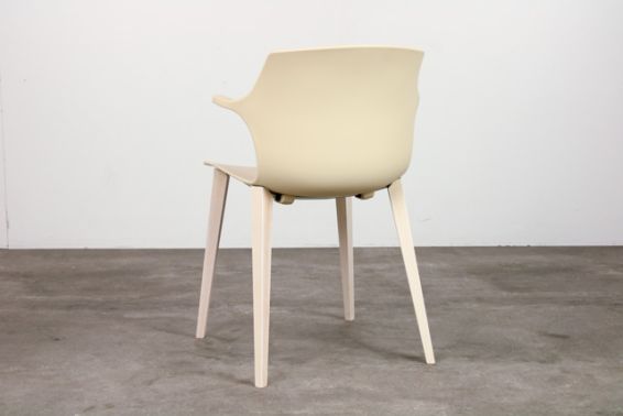 Frill Wood stoel achter