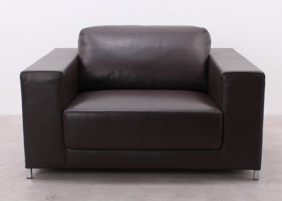 Leren fauteuil MDF Italia1