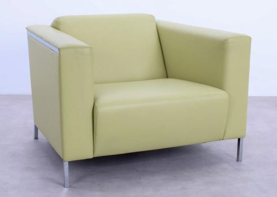 Leren fauteuil Moroso Steel