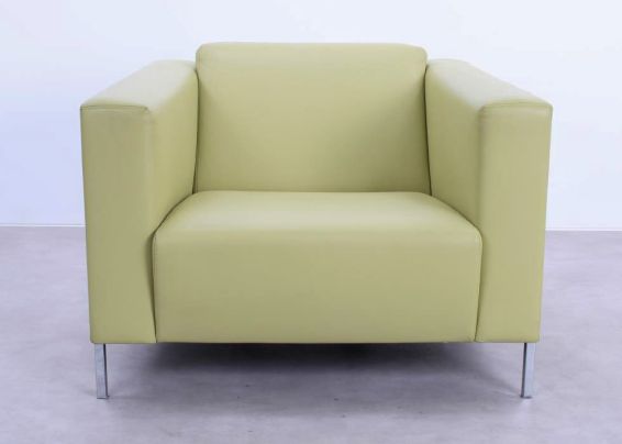 Leren fauteuil Moroso Steel1