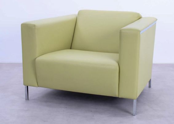 Leren fauteuil Moroso Steel2