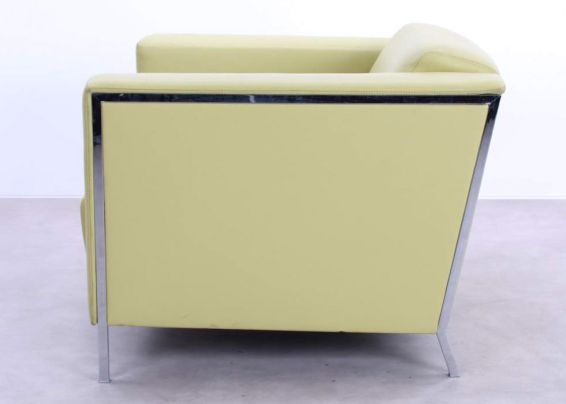 Leren fauteuil Moroso Steel3