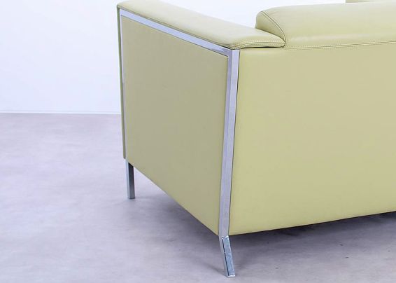 Leren fauteuil Moroso Steel6
