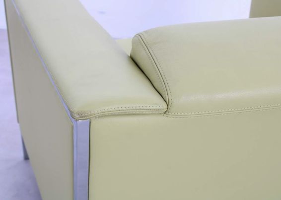 Leren fauteuil Moroso Steel7