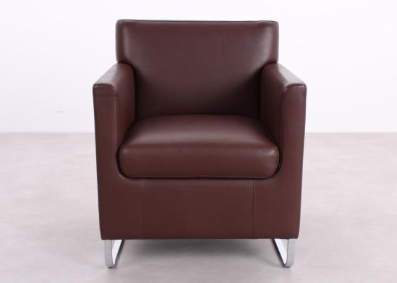 Leren fauteuil Walter Knoll1