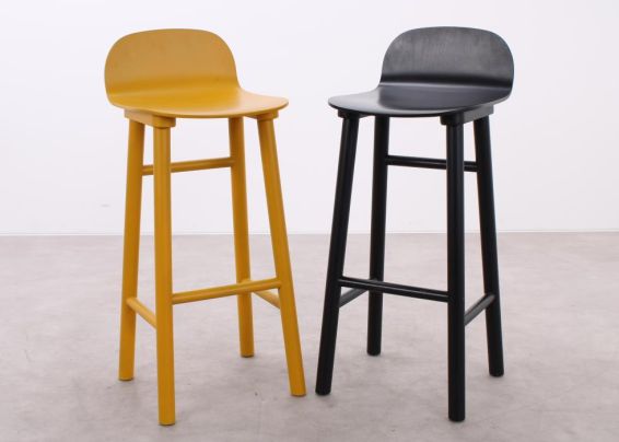 Barkruk DUM Office Beech Shell