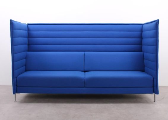 Bank Vitra Alcove blauw1