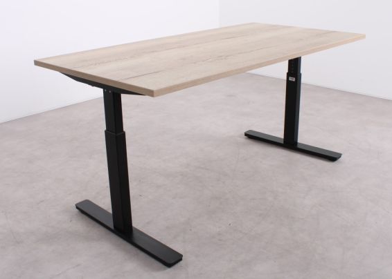 Slingerverstelbaar bureau Lineaflex