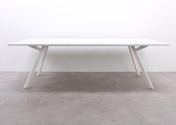 Vergadertafel Bridge wit