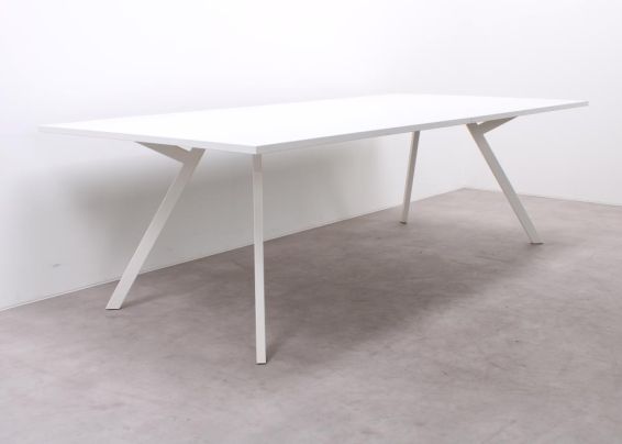 Vergadertafel Bridge wit1