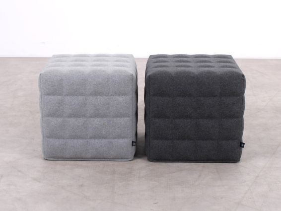 Poef BuzziSpace BuzziCube 3D Solo, 2 kleuren1