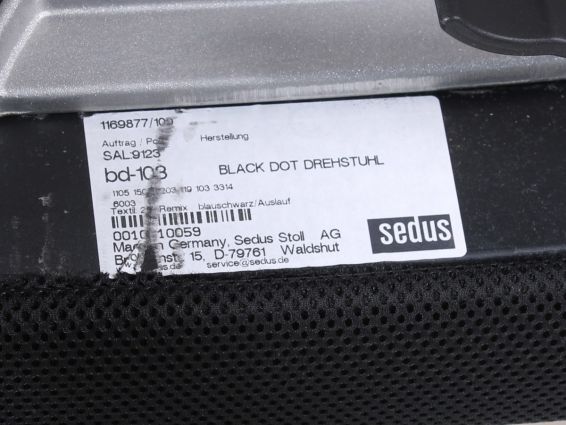Tweedehands-bureaustoel-Sedus-Black-Dot