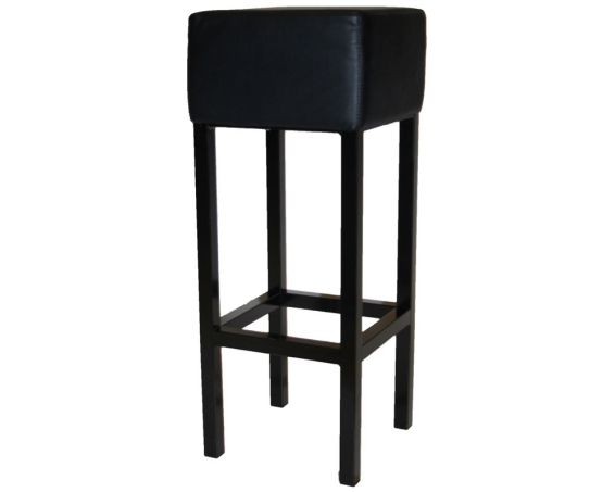 Barkkruk Park - zwart frame