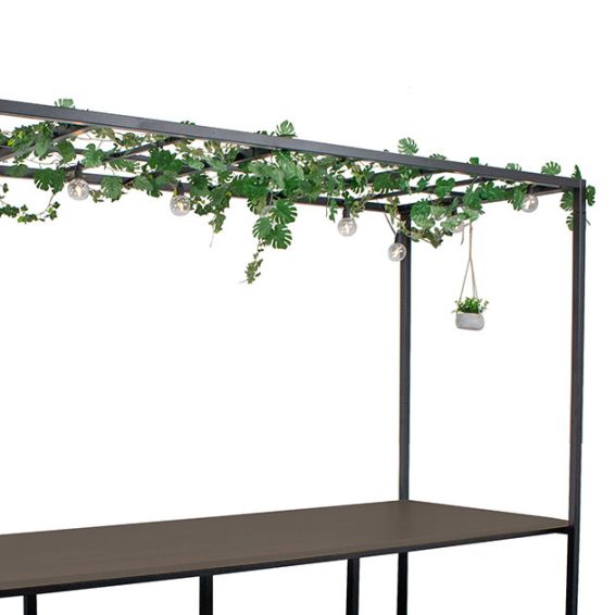 Bartafel DRIVE 320 cm breed en 90 cm hoog - Multi Ratio