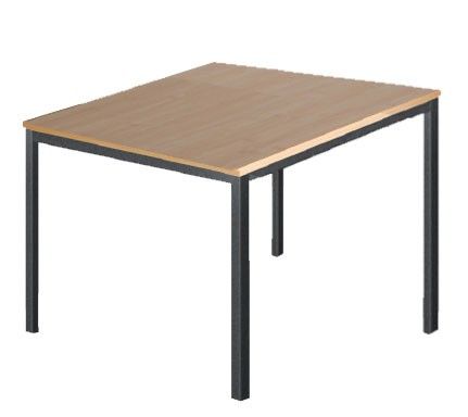 Basic rechte tafel 80 x 80 cm