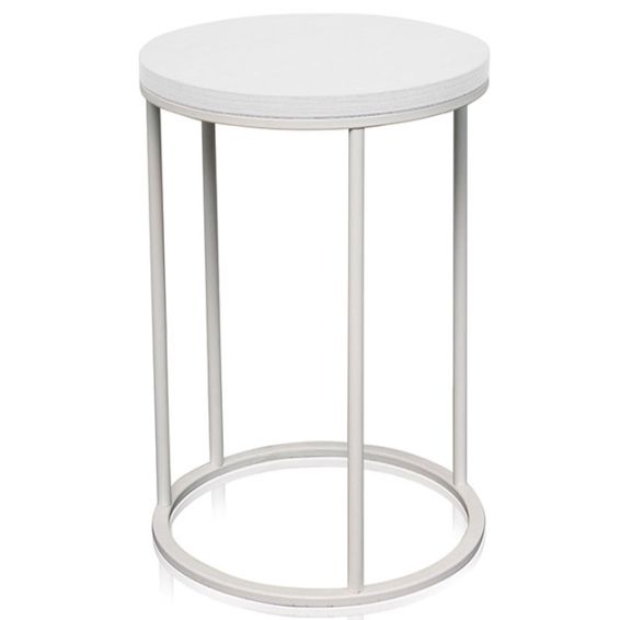 Design bijzettafel rond