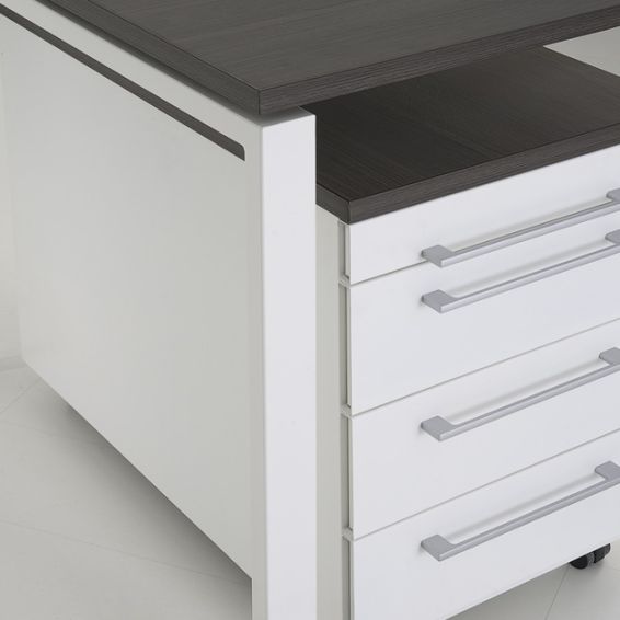Huislijn carré bureau inclusief Carré ladeblok
