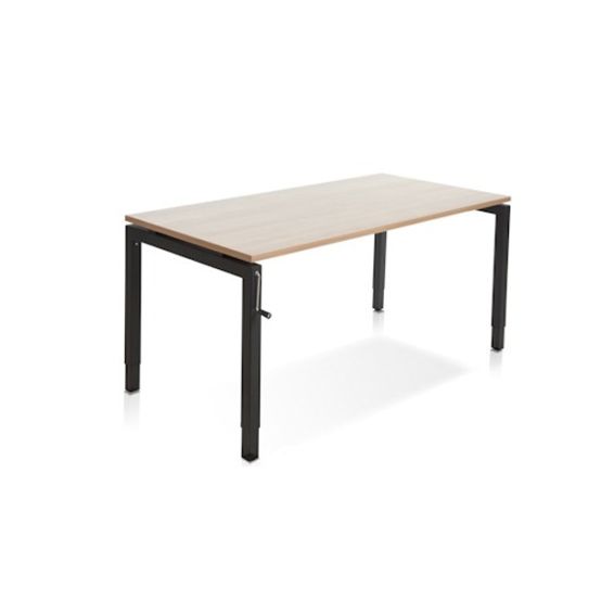 Lineaflex RS Ergo-4 slinger bureau 180 x 80 cm - zwart frame