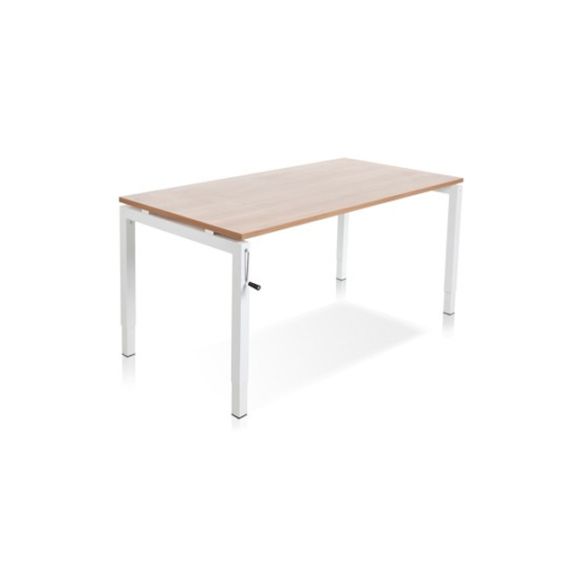 Lineaflex RS Ergo-4 slinger bureau 180 x 80 cm - wit frame