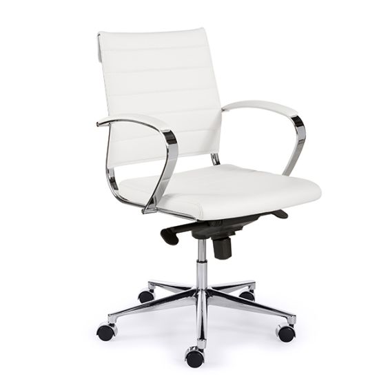Design bureaustoel Lugo - wit