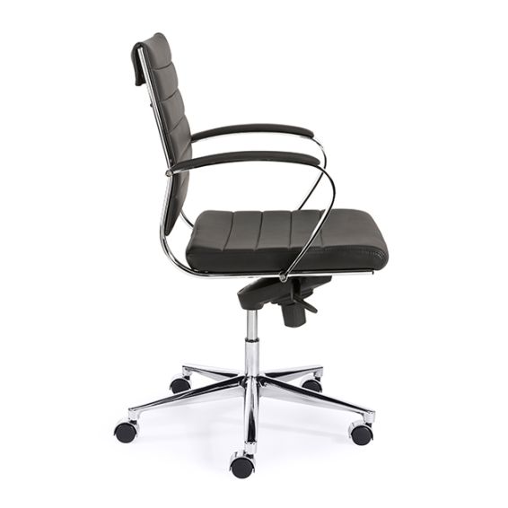 Design bureaustoel Lugo - zwart