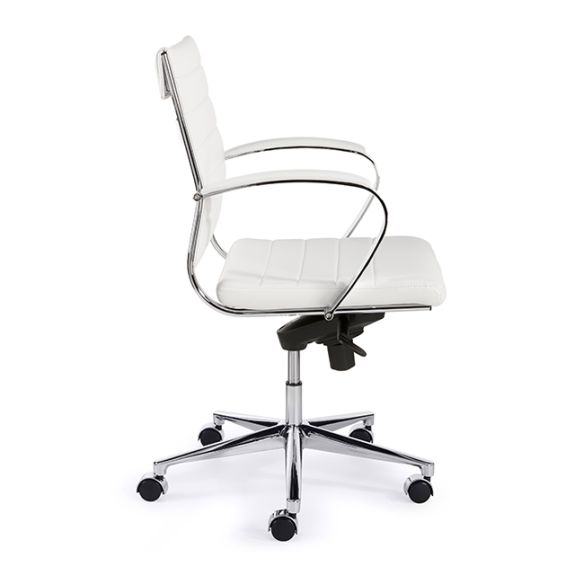 Design bureaustoel Lugo - wit