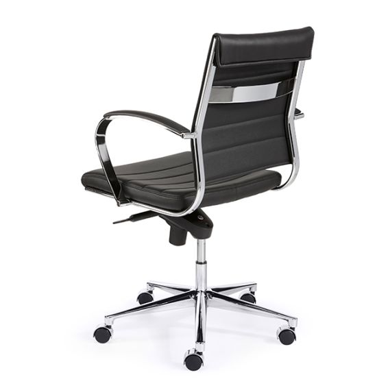 Design bureaustoel Lugo - zwart