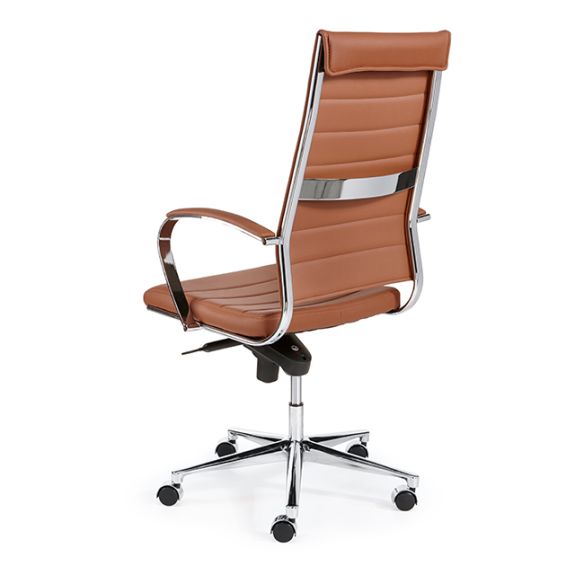 Design bureaustoel Vigo - cognac