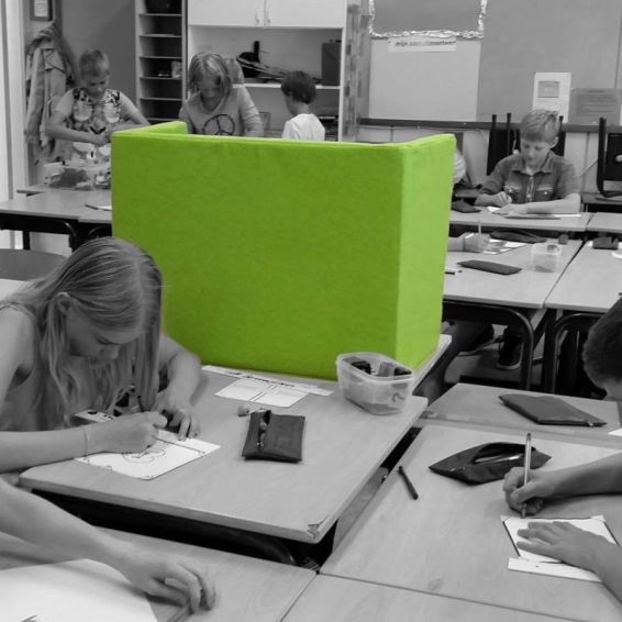 Concentratiescherm NG groen