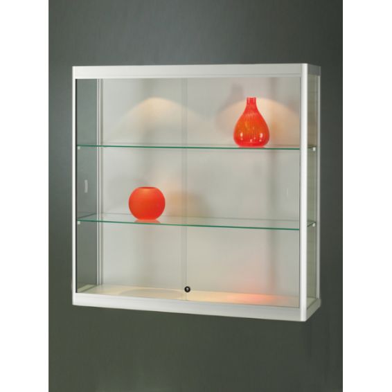 Wandvitrine aluminium