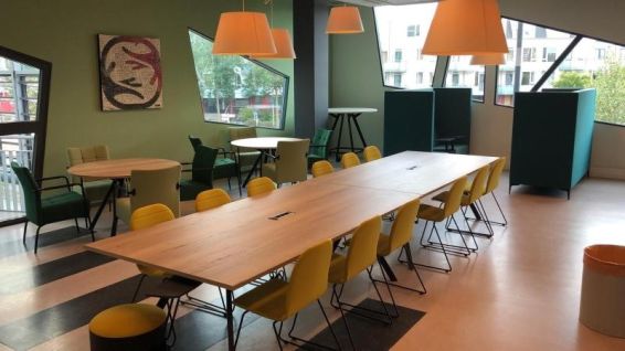 Bridge Design vergadertafel rond en rechthoek