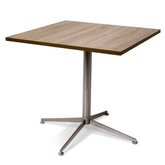 Multi Ratio Design zittafel Cross RVS 80 x 80 cm