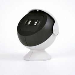Netbox Pearl 2x USB charger - Grijs