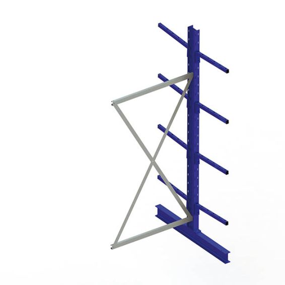 Draagarmstelling MTA dubbel 2500x1030x1000 - IPE120 - aanbouwsectie