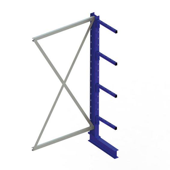 Draagarmstelling MTA enkel IPE 120 2000x1000x400 - aanbouwsectie