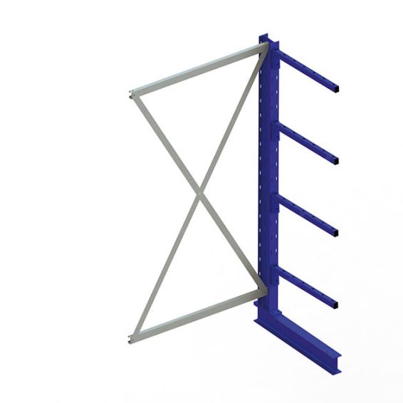 Draagarmstelling MTA enkelzijdig aanbouwsectie 2000x1030x600 - IPE120