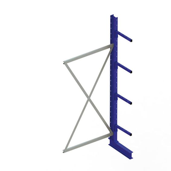 Draagarmstelling MTA enkelzijdig aanbouwsectie 2500x1030x400 - IPE120