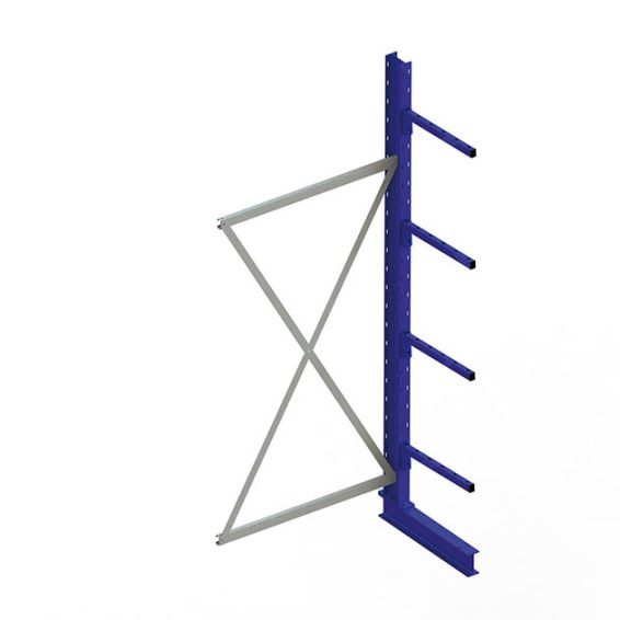 Draagarmstelling MTA enkelzijdig aanbouwsectie 2000x1030x500 - IPE120