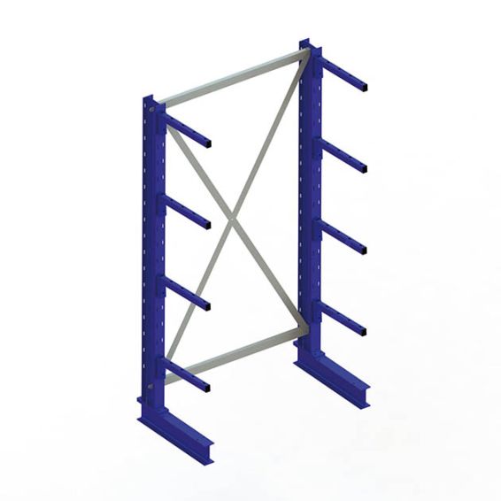 Draagarmstelling MT enkel IPE 120 2000x1000x400 - beginsectie