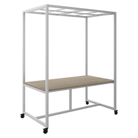 Vergadertafel en kantinetafel DRIVE 160 cm breed en 75 cm hoog