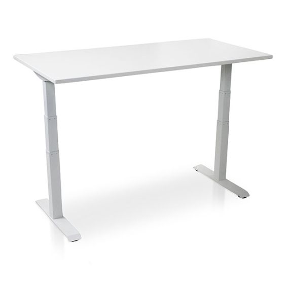 Thuiswerkset PRO elektrisch zit sta bureau + ergonomische bureaustoel