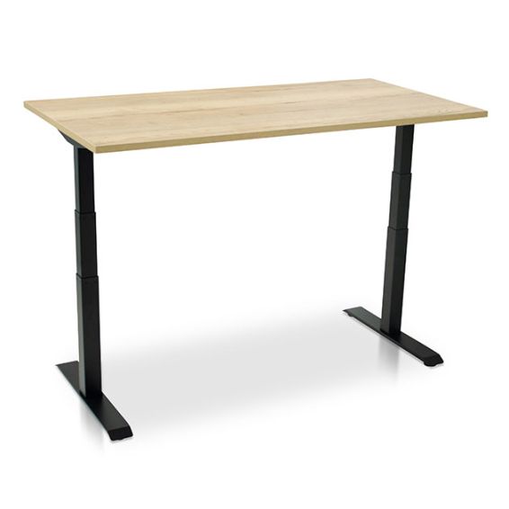 Thuiswerkset PRO elektrisch zit sta bureau + ergonomische bureaustoel