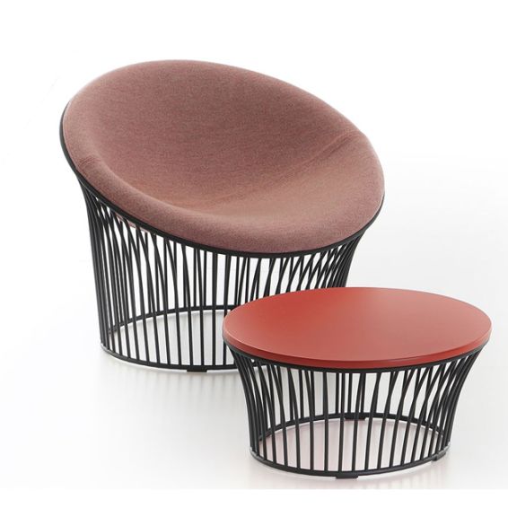 Fauteuil en bijzettafel Pana