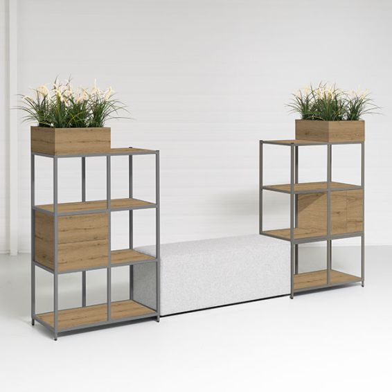 Flexwall designkast modulair opgebouwd